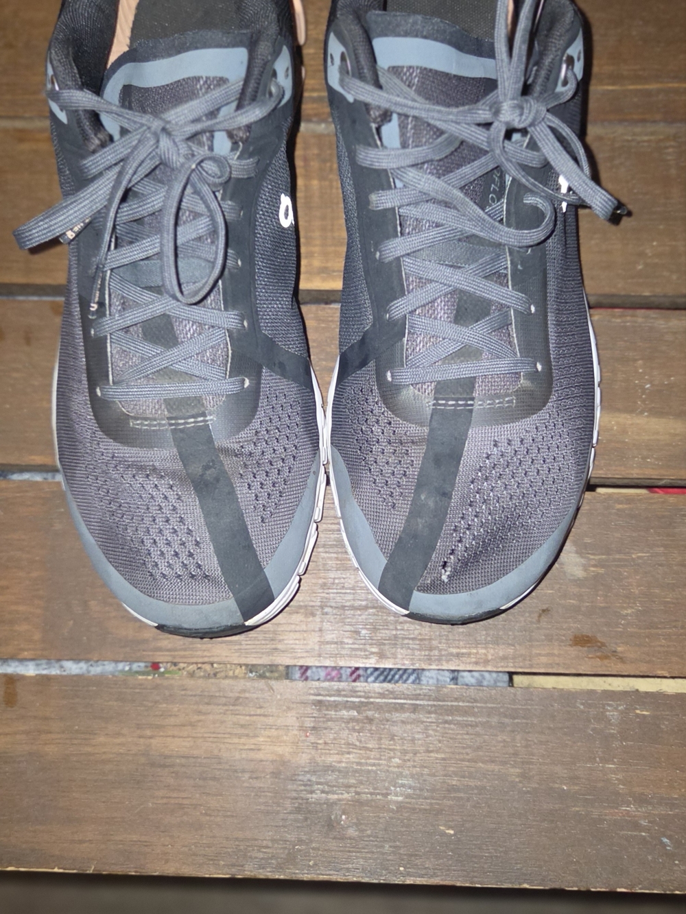 Women's Athletic Lace-Up Sneakers - Gray